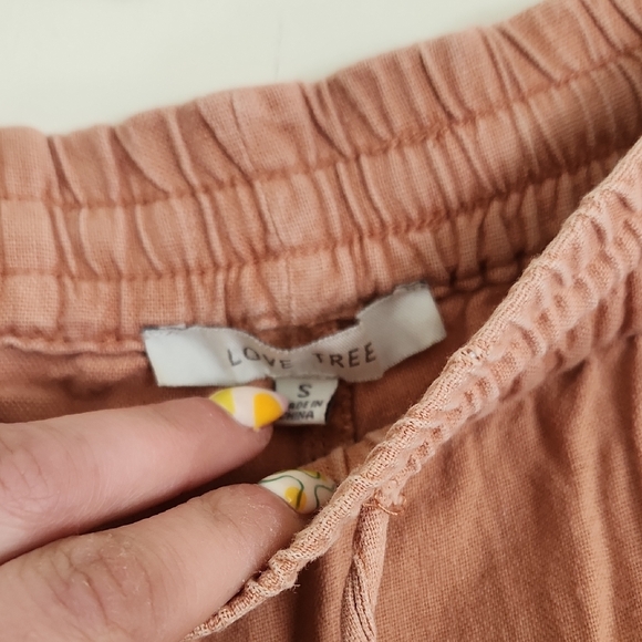 Love Tree Men's Peach Cargo Pants - Picture 2 of 3